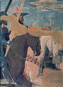 Constantine's Victory over Maxentius (detail) - П'єро делла Франческа