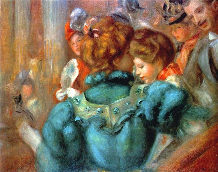 A Box in the Theater des Varietes, 1898 - Pierre-Auguste Renoir