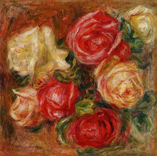Bouquet of Flowers - Pierre-Auguste Renoir