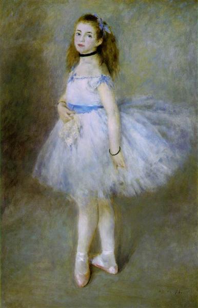 Dancer, 1874 - Пьер Огюст Ренуар