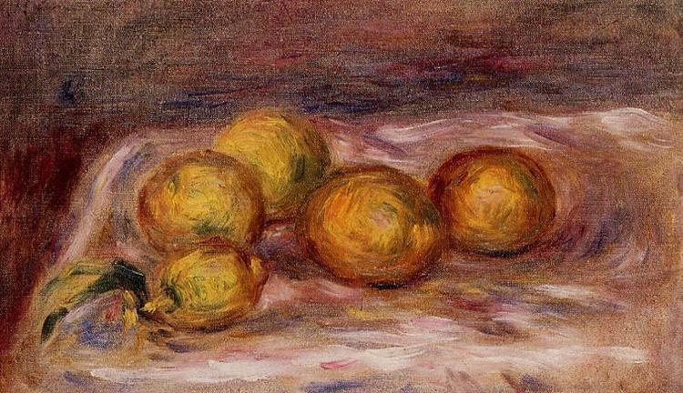 Lemons, 1912 - Pierre-Auguste Renoir