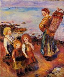 Mussel Fisherman - Pierre-Auguste Renoir