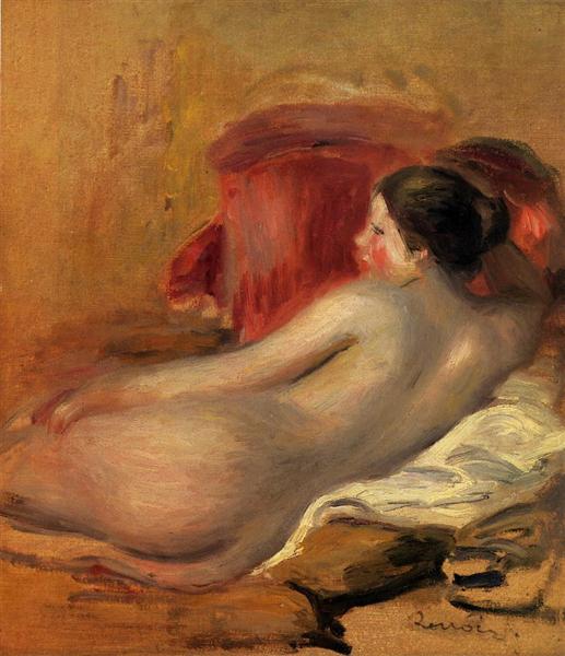Reclining Model, 1906 - Auguste Renoir