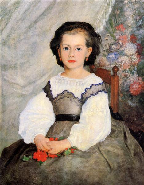 Romaine Lascaux, 1864 - Auguste Renoir