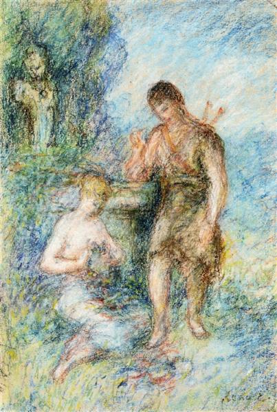Rural Scene - Pierre-Auguste Renoir