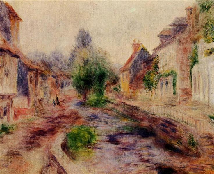 The Village - Pierre-Auguste Renoir