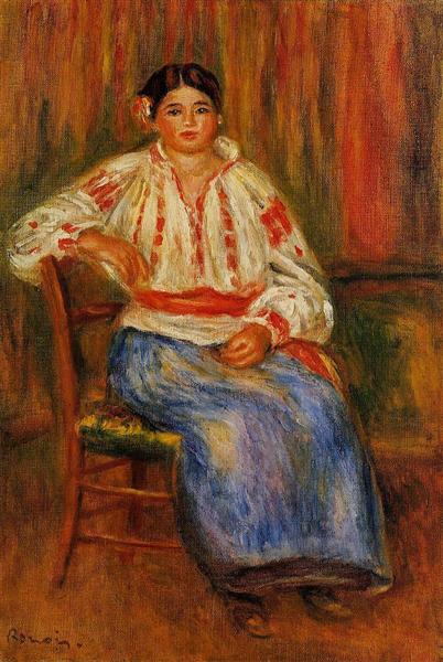 Young Roumanian, 1914 - Auguste Renoir