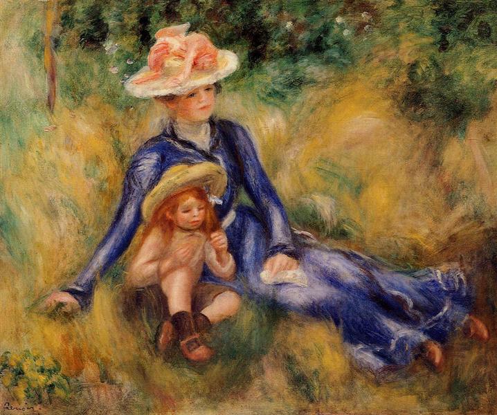 Yvonne and Jean, 1899 - П'єр-Оґюст Ренуар