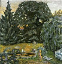 At Grand Lemps (also known as The Park) - Pierre Bonnard