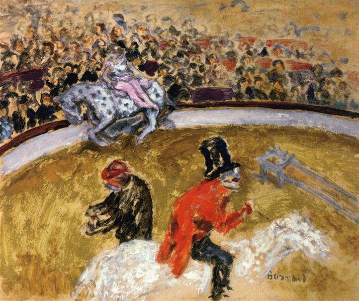 At the Circus, 1897 - Пьер Боннар