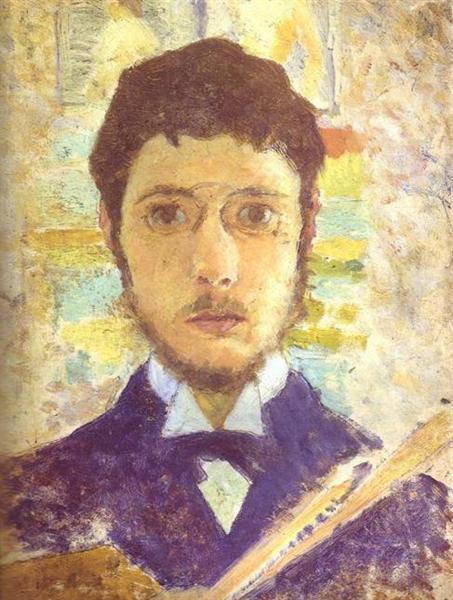 Self Portrait, 1889 - Pierre Bonnard