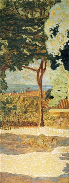 The Mediterranean (centre of triptych) - Пьер Боннар