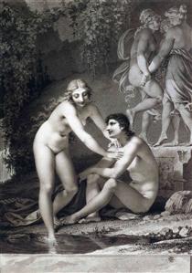 Daphnis and Chloe - Pierre Paul Prud’hon