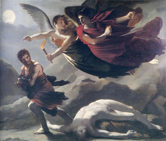 Justice and Divine Vengeance Pursuing Crime, 1808 - 皮埃尔·保罗·普吕东