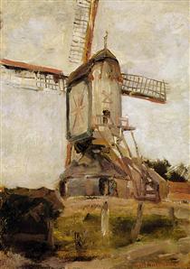 Mill of Heeswijk Sun - Piet Mondrian