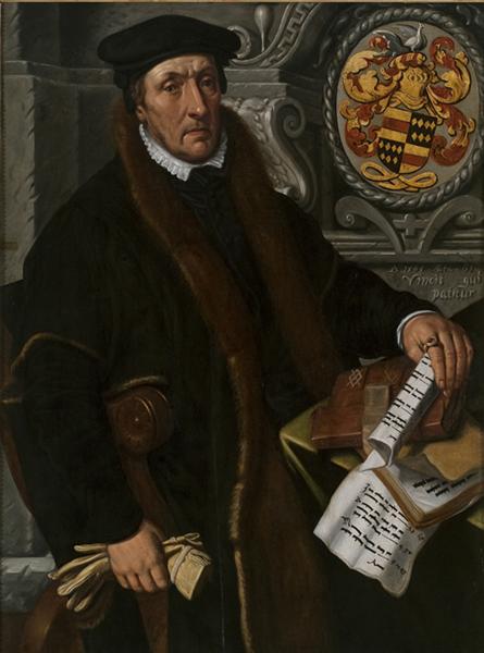Portrait of Simon Marten Dircsz, 1565 - 彼得·阿尔岑