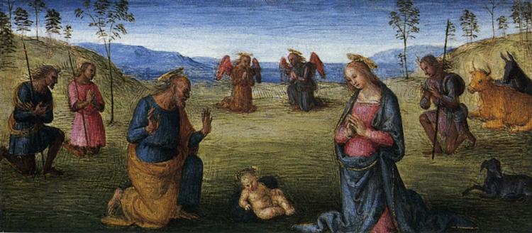 Madonna of Loreta (Nativity), 1507 - Pietro Perugino