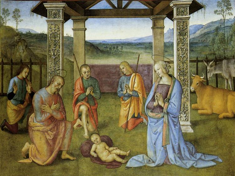 Рождество, 1503 - Пьетро Перуджино