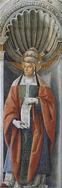 Pope Fabiano, 1481 - 1483 - Le Pérugin