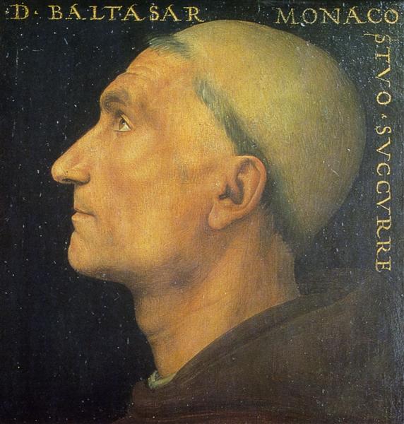 Potrait of Don Baldassarre, c.1499 - П'єтро Перуджино