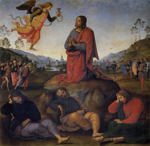 Praying for a Cup, 1495 - П'єтро Перуджино