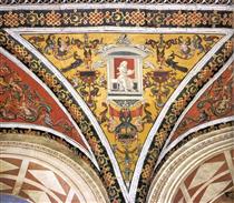Ceiling decoration (detail) - Pinturicchio