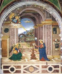 The Annunciation - Pinturicchio