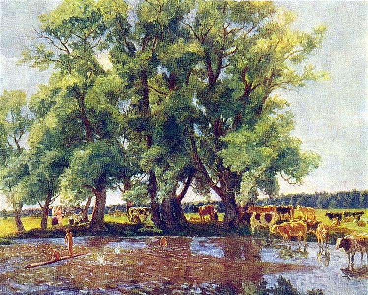 На полдни, 1947 - Пётр Кончаловский