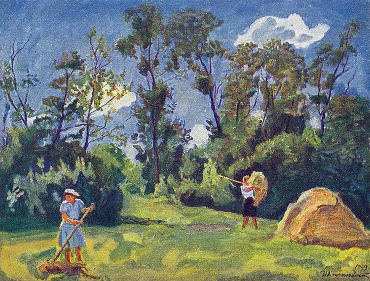 Haymaking, 1947 - Pyotr Konchalovsky