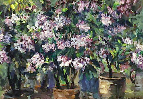 Lilacs - Pyotr Konchalovsky