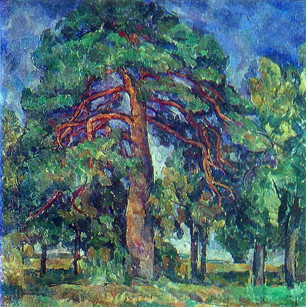 Pine tree, 1920 - Петро Кончаловський