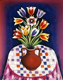 Still life with Flowers - Radi Nedelchev