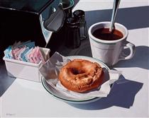 Coffee and Donut - Ralph Goings