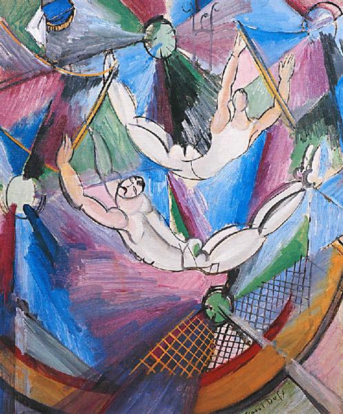 Acrobats, 1922 - Рауль Дюфі