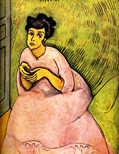 The Woman in Pink, 1908 - Рауль Дюфі