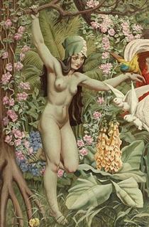 Femme nue - Raphael Delorme