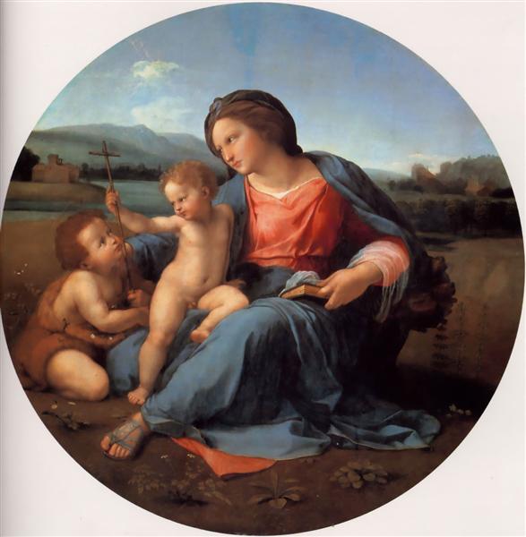 Мадонна Альба, c.1511 - Рафаэль Санти