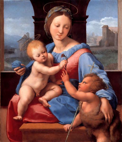 The Aldobrandini Madonna or The Garvagh Madonna, c.1509 - 1510 - Рафаэль Санти