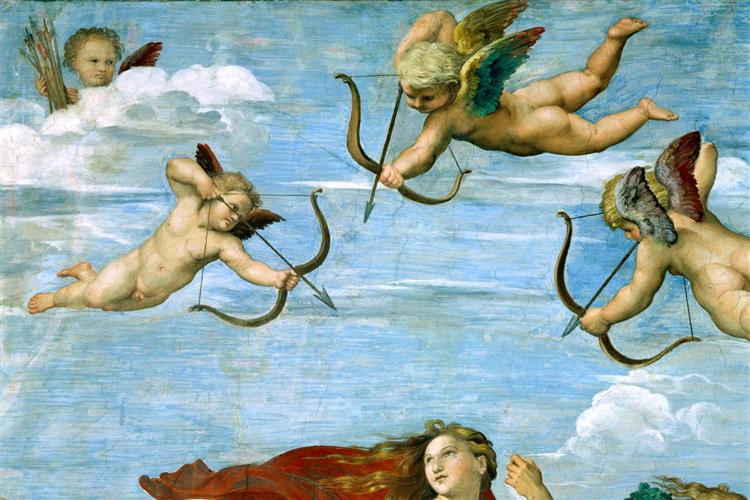 The Triumph of Galatea (detail), 1512 - 1514 - Raphael
