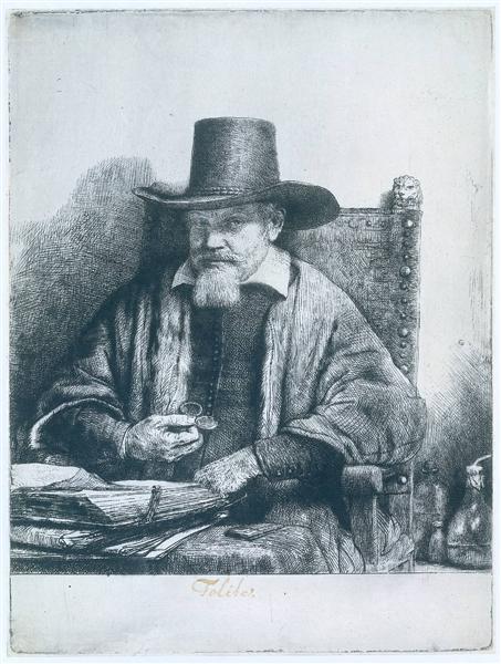 Arnold Tholinx, c.1650 - Rembrandt van Rijn