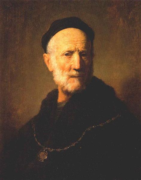 Бюст старого чоловіка, 1631 - Рембрандт