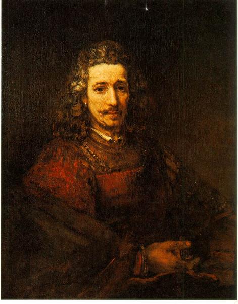 Homem com uma Lupa, 1629 - Rembrandt