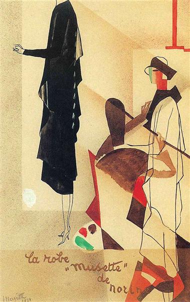 Advertisment for "Norine", c.1925 - René Magritte