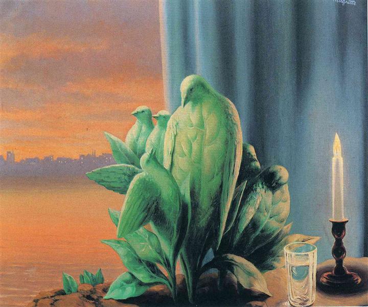 Night of love, 1947 - Rene Magritte