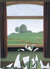 The Key to the Fields - René Magritte