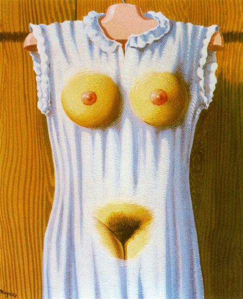 The philosophy in the bedroom, 1962 - Rene Magritte