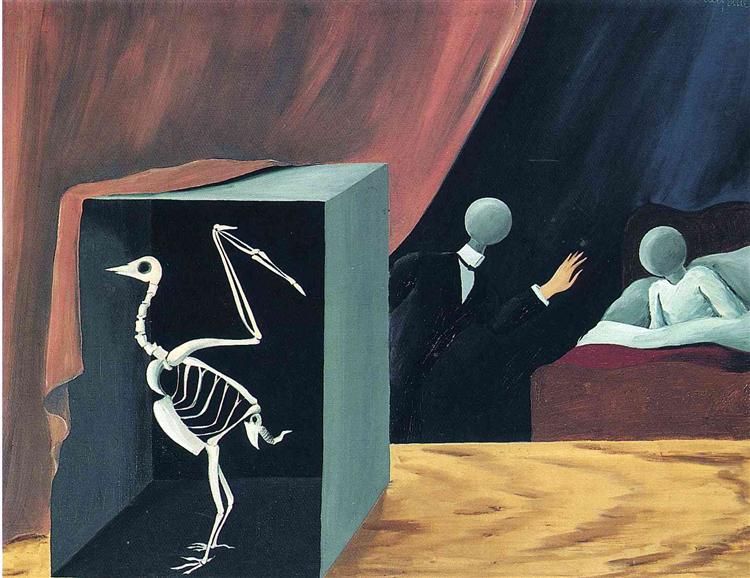 The sensational news, 1926 - René Magritte