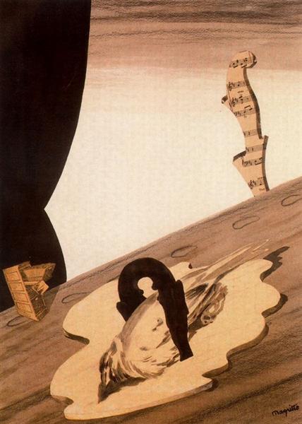 Untitled collage, c.1926 - Рене Магритт