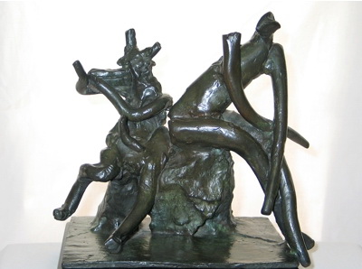 Nymph and Satyr, 1981 - Рубен Накян