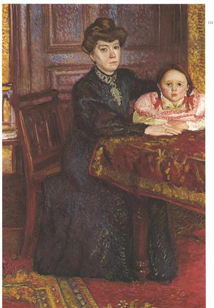 Double portrait of Matilda and Gertrude Schonberg, 1906 - Ріхард Герстль